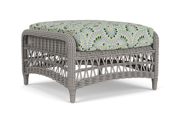 Lloyd Flanders - Mackinac Ottoman In Putty Finish With Plume Spring Fabric - 2730170592085 view 2