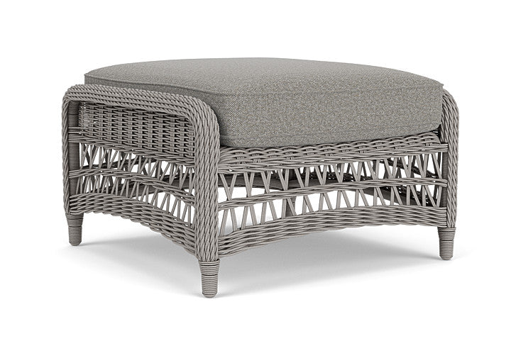 Lloyd Flanders - Mackinac Ottoman In Putty Finish With Rumba Nickel Fabric - 2730170592011 view 2