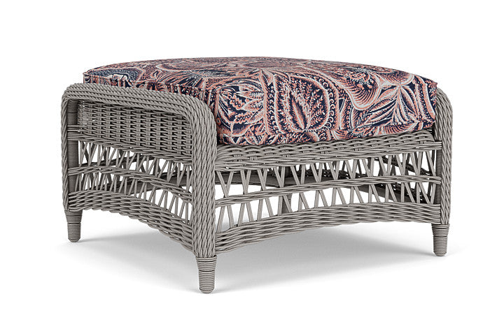 Lloyd Flanders - Mackinac Ottoman In Putty Finish With Sensiblity Splendor Fabric - 2730170592082 view 2