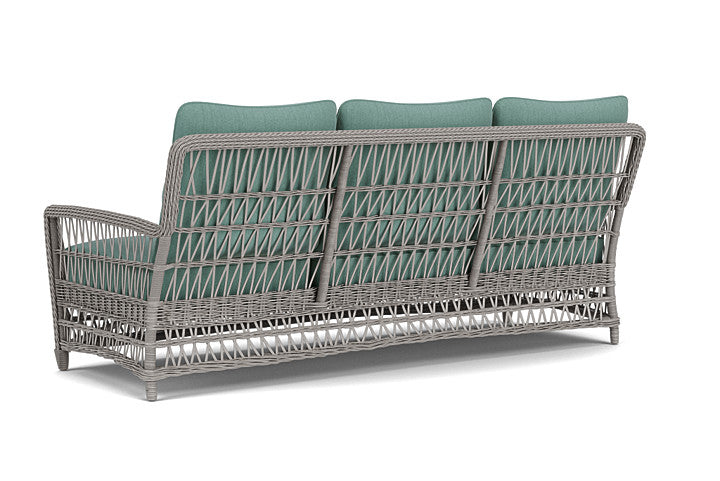 Lloyd Flanders - Mackinac Sofa In Putty Finish With Loveboat Mint Fabric - 2730550592010 view 2