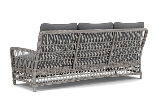 Lloyd Flanders - Mackinac Sofa In Putty Finish With Remy Graphite Fabric - 2730550592003 view 2