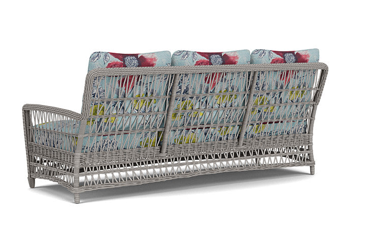Lloyd Flanders - Mackinac Sofa In Putty Finish With Serena Floral Meadow Fabric - 2730550592079 view 2