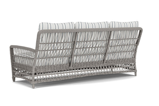 Lloyd Flanders - Mackinac Sofa In Putty Finish With Tamer Fog Fabric - 2730550592037 view 2