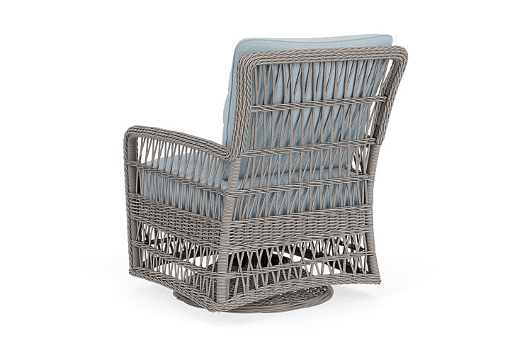 Lloyd Flanders - Mackinac Swivel Glider Lounge Chair In Putty Finish With Unearth Dew Fabric - 2730910592084 view 2