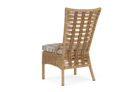 Lloyd Flanders - Magnolia Armless Dining Chair In Sandcastle Finish With Purveyor Pewter Fabric - 331007141146 view 2