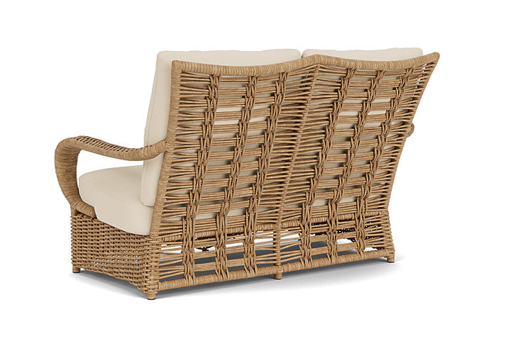 Lloyd Flanders - Magnolia Loveseat In Sandcastle Finish With Callen Pearl Fabric - 3310501412021 view 2