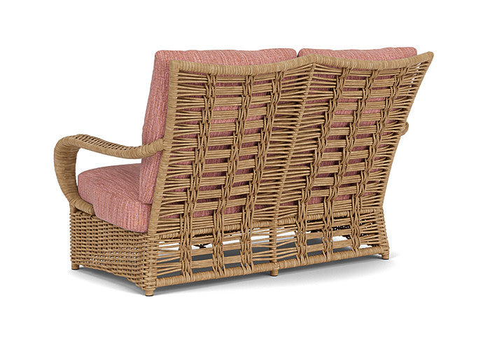 Lloyd Flanders - Magnolia Loveseat In Sandcastle Finish With Friendly Carnival Fabric - 3310501412043 view 2