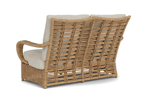 Lloyd Flanders - Magnolia Loveseat In Sandcastle Finish With Knotty Mineral Fabric - 3310501412046 view 2