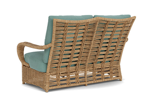 Lloyd Flanders - Magnolia Loveseat In Sandcastle Finish With Loveboat Mint Fabric - 3310501412010 view 2