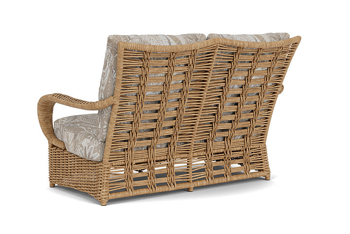 Lloyd Flanders - Magnolia Loveseat In Sandcastle Finish With Wayfarer Dune Fabric - 3310501412073 view 2