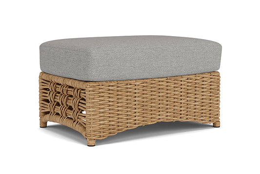 Lloyd Flanders - Magnolia Ottoman In Sandcastle Finish With Demo Stone Fabric - 331017141095 view 2