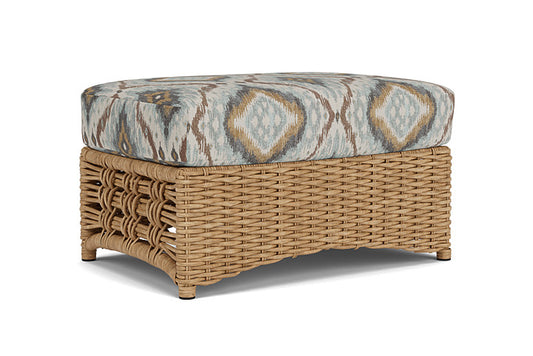 Lloyd Flanders - Magnolia Ottoman In Sandcastle Finish With Yoko Mist Fabric - 331017141727 view 2
