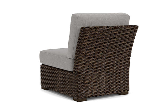 Lloyd Flanders - Mesa Armless Sectional In Pecan Finish With Remy Shadow Fabric - 2980530862004 view 2