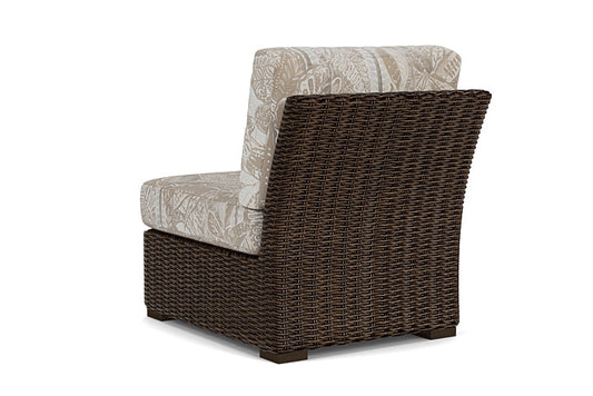 Lloyd Flanders - Mesa Armless Sectional In Pecan Finish With Wayfarer Dune Fabric - 2980530862073 view 2