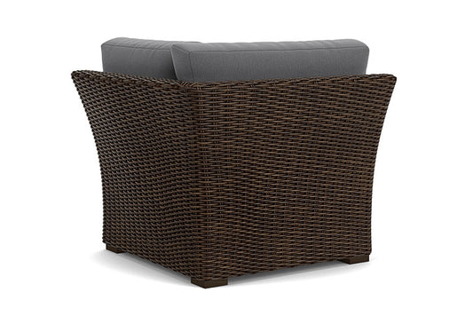 Lloyd Flanders - Mesa Corner Sectional In Pecan Finish With Remy Graphite Fabric - 2980540862003 view 2