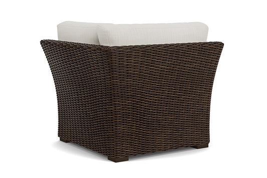 Lloyd Flanders - Mesa Corner Sectional In Pecan Finish With Rollo Linen Fabric - 2980540862020 view 2
