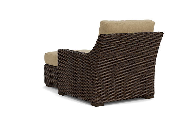 Lloyd Flanders - Mesa Left Arm Chaise In Pecan Finish With Loveboat Saffron Fabric - 2980260862009 view 2