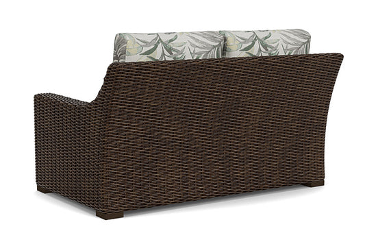 Lloyd Flanders - Mesa Loveseat In Pecan Finish With Calidora Mist Fabric - 298050086094 view 2