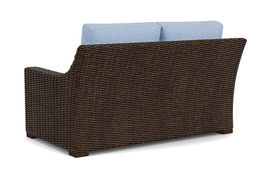 Lloyd Flanders - Mesa Loveseat In Pecan Finish With Demo Skyway Fabric - 298050086065 view 2