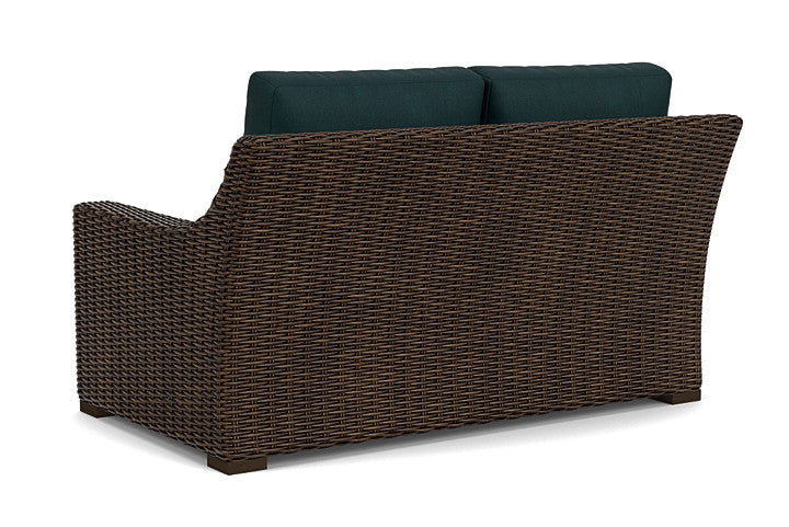 Lloyd Flanders - Mesa Loveseat In Pecan Finish With Sandberg Lagoon Fabric - 2980500862039 view 2