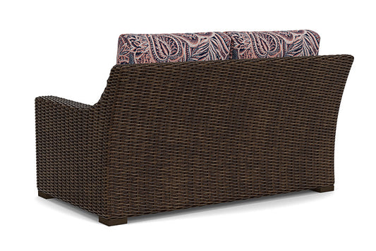 Lloyd Flanders - Mesa Loveseat In Pecan Finish With Sensiblity Splendor Fabric - 2980500862082 view 2