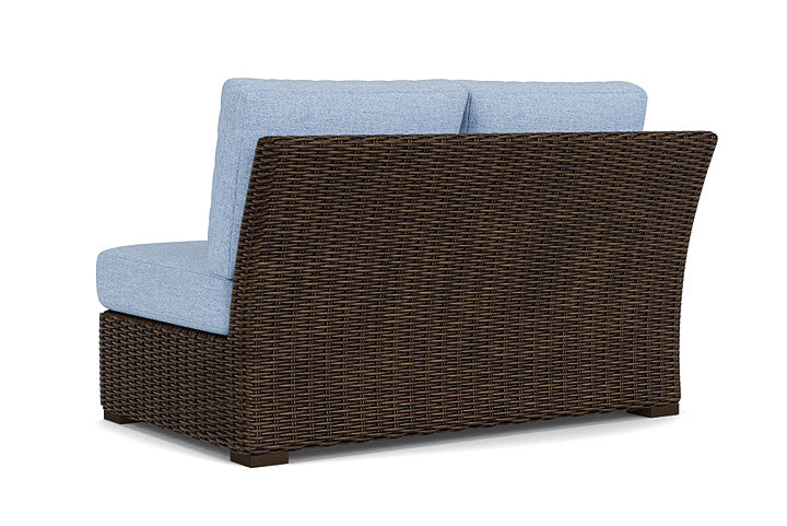 Lloyd Flanders - Mesa Right Arm Loveseat In Pecan Finish With Demo Skyway Fabric - 298051086065 view 2