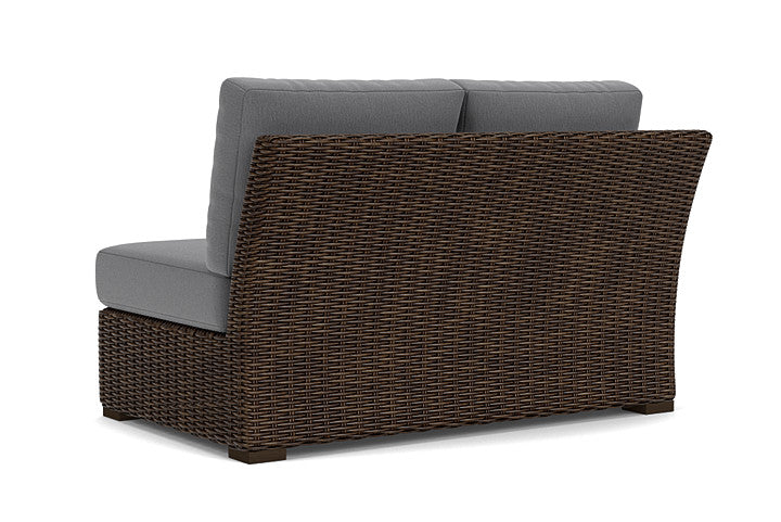 Lloyd Flanders - Mesa Right Arm Loveseat In Pecan Finish With Remy Graphite Fabric - 2980510862003 view 2