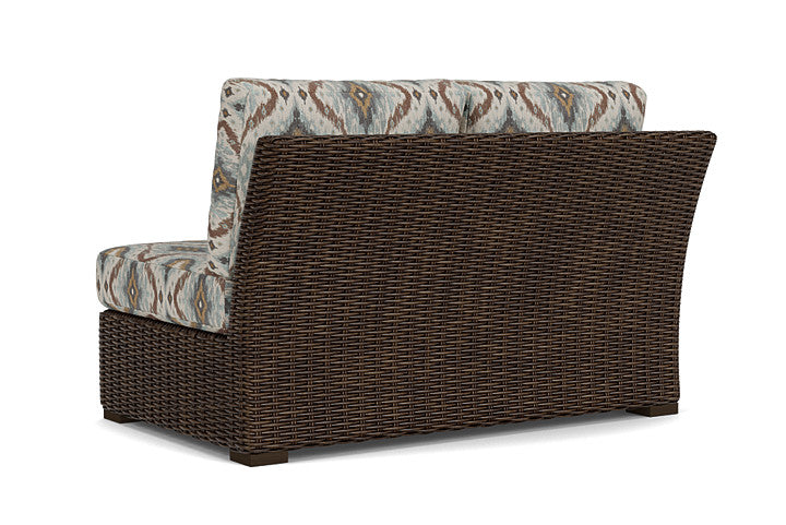Lloyd Flanders - Mesa Right Arm Loveseat In Pecan Finish With Yoko Mist Fabric - 298051086727 view 2