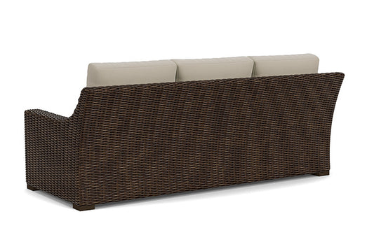 Lloyd Flanders - Mesa Sofa In Pecan Finish With Callen Driftwood Fabric - 2980550862023 view 2