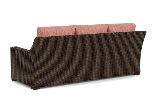 Lloyd Flanders - Mesa Sofa In Pecan Finish With Friendly Carnival Fabric - 2980550862043 view 2