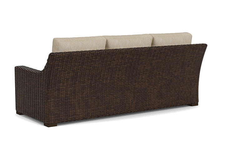 Lloyd Flanders - Mesa Sofa In Pecan Finish With Laurel Ecru Fabric - 2980550862057 view 2