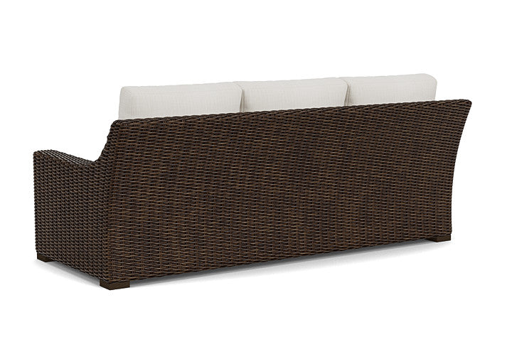 Lloyd Flanders - Mesa Sofa In Pecan Finish With Rollo Linen Fabric - 2980550862020 view 2