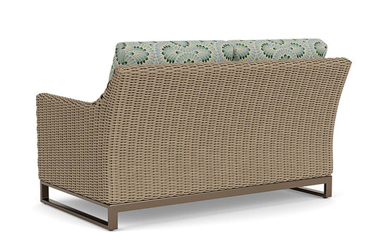 Lloyd Flanders - Milan Loveseat In Brushwood Finish With Plume Spring Fabric - 4750501882085 view 2