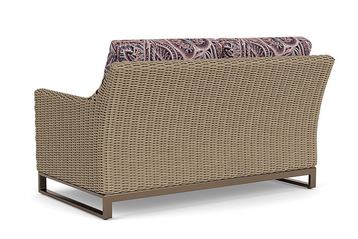 Lloyd Flanders - Milan Loveseat In Brushwood Finish With Sensiblity Splendor Fabric - 4750501882082 view 2