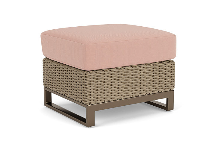Lloyd Flanders - Milan Ottoman In Brushwood Finish With Azulu Clay Fabric - 4750171882033 view 2