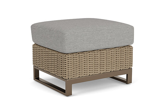 Lloyd Flanders - Milan Ottoman In Brushwood Finish With Demo Stone Fabric - 475017188095 view 2