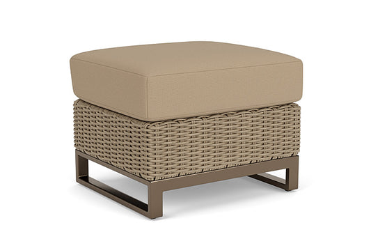 Lloyd Flanders - Milan Ottoman In Brushwood Finish With Fife Sahara Fabric - 475017188742 view 2