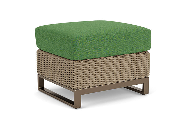 Lloyd Flanders - Milan Ottoman In Brushwood Finish With Seadog Botanical Fabric - 4750171882066 view 2