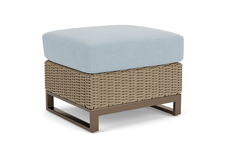 Lloyd Flanders - Milan Ottoman In Brushwood Finish With Unearth Dew Fabric - 4750171882084 view 2