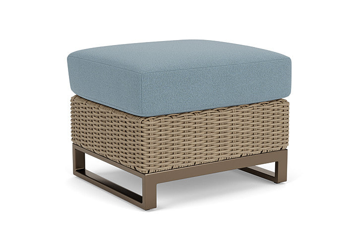Lloyd Flanders - Milan Ottoman In Brushwood Finish With Unearth Mist Fabric - 4750171882068 view 2