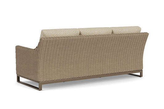 Lloyd Flanders - Milan Sofa In Brushwood Finish With Bebot Sisal Fabric - 4750551882048 view 2
