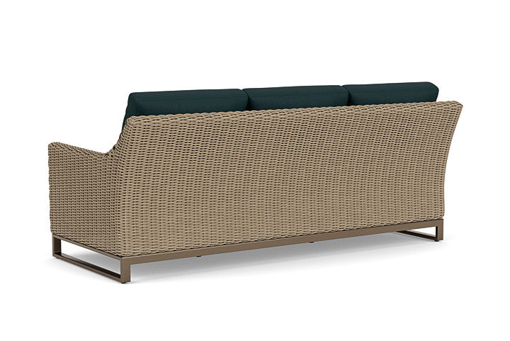 Lloyd Flanders - Milan Sofa In Brushwood Finish With Sandberg Lagoon Fabric - 4750551882039 view 2