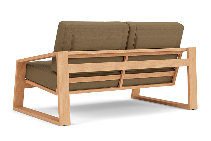 Lloyd Flanders - Pursuit Loveseat In Toffee Cream Finish With Reflections Straw Fabric - 4520501882053 view 2