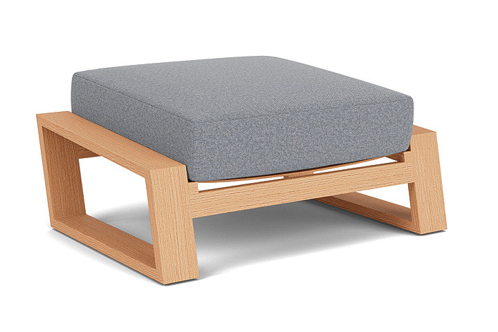 Lloyd Flanders - Pursuit Ottoman In Toffee Cream Finish With Rumba Stonewashed Fabric - 4520171882006 view 2