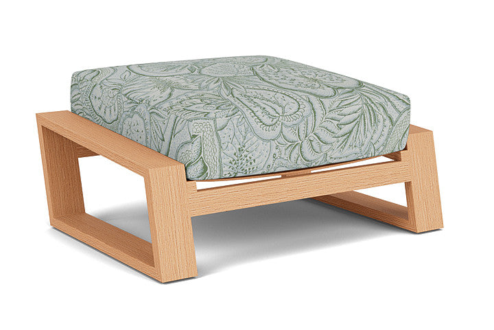 Lloyd Flanders - Pursuit Ottoman In Toffee Cream Finish With Sensibility Spring Fabric - 4520171882081 view 2