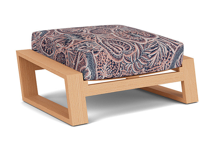Lloyd Flanders - Pursuit Ottoman In Toffee Cream Finish With Sensiblity Splendor Fabric - 4520171882082 view 2