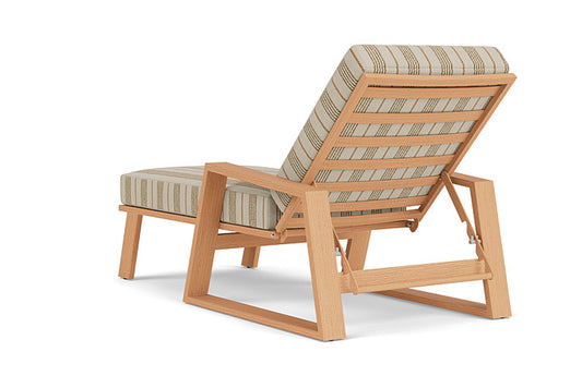Lloyd Flanders - Pursuit Pool Chaise In Toffee Cream Finish With Amber Waves Fabric - 4520201882044 view 2