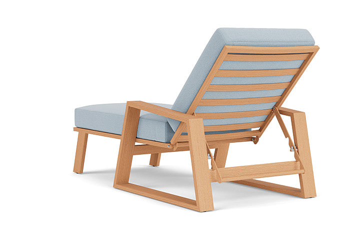 Lloyd Flanders - Pursuit Pool Chaise In Toffee Cream Finish With Unearth Dew Fabric - 4520201882084 view 2