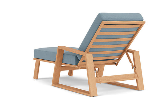 Lloyd Flanders - Pursuit Pool Chaise In Toffee Cream Finish With Unearth Mist Fabric - 4520201882068 view 2