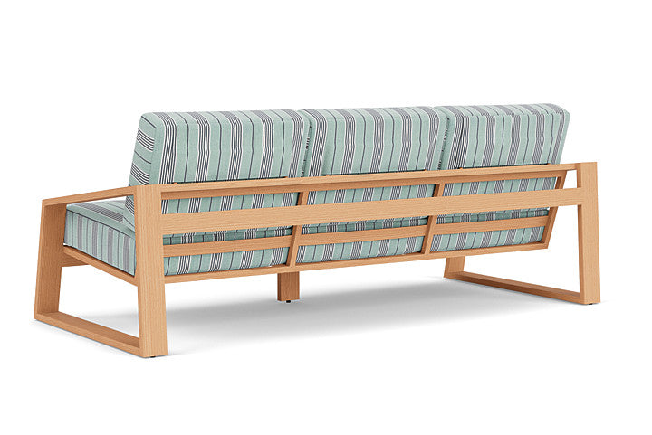 Lloyd Flanders - Pursuit Sofa In Toffee Cream Finish With Hansen Seaglass Fabric - 4520551881926 view 2